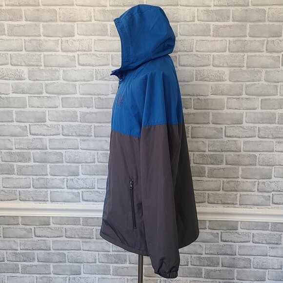 Walt Disney World 1971 Windbreaker Jacket Medium Blue Gray Packable Souvenir - Picture 2 of 9